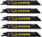5 x SabreCut SCRS922BF_5 150mm 14 TPI S922BF Fast Wood and Metal Cutting Reciprocating Sabre Saw Blades