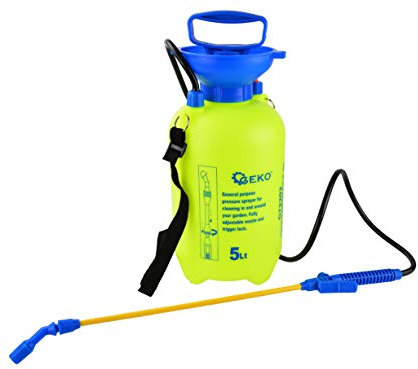 BSD Gatensprühgerat - Handpumpe Drucksprüher, Unkrautvernichter, Pumpaktion Gartensprüher - 5L