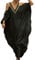 L-Peach Femme Robe Longue de Plage Maxi Kaftan Beachwear Paréo Maillots de Bain Cover Ups