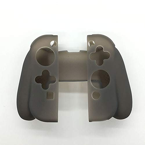 Coque de protection souple en silicone pour console de jeu Nintendo Switch NS NX Gris