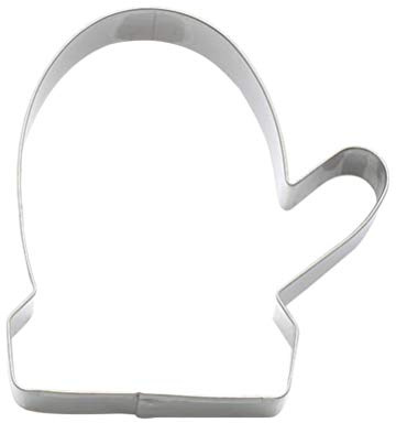 Doitool Edelstahl Ausstechform Handschuh Keksform 7.50X6.50X2.00Cm PläTzchenform Aus Metall FüR Kuchen Fondant Backen Weihnachten Geburtstag Festdeko