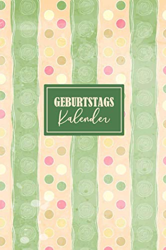 Geburtstagskalender: Organizer zum Ausfüllen immerwährend und jahresunabhängig | A5 Organizer und Kalender zum Eintragen für Geburtstagen