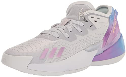 adidas D.O.N. Issue 4 Sneakers Unisex-Adulto, Grigio tratto/rosa fascio/grigio, 10 Women/9 Men