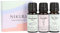 Nikura Everyday Essential Oil Collection - 3 x 10ml | Essential Oils for Diffusers for Home, Aromatherapy, Sleep, Hair | Eucalyptus, Lavender & Tea Tree Essential Oil Gift Set | 100% Pure & Natural
