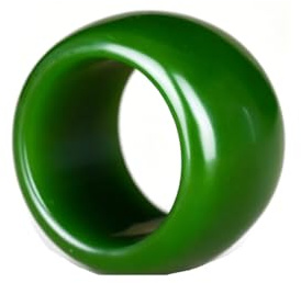 yesTGE Grüne Natur Hetian Jade Band Ring Burmesischer Smaragd Jade Ring für Frauen und Männer Jaspis Schmuck Geschenk,21MM