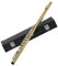 16-Loch Flöte C-Taste Farbe Flöte Vernickelte Geschlossene Klappe Plus E-Taste Anfänger Professionelle Leistung Querflöte Anfänger (Color : Gold)