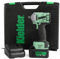 Kielder KWT-040-01 18v Brushless Cordless 1/2 400Nm Ultra Compact Impact Wrench Kit, 1 x 4.0Ah Li-ion TYPE18 Battery, Charger & Case