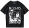 Chainsaw Man T Shirt Anime Chainsaw Man Character Print Short Sleeve T Shirt Reze T Shirt for Unisex Adult Black