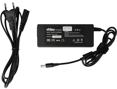 vhbw 1x Netzteil Ersatz für PA3201U-1ACA | SAD-65KB, PA-1750-02, PA-1900-04, PA-1900-05, PA-1900-36 für Notebook, 90 W