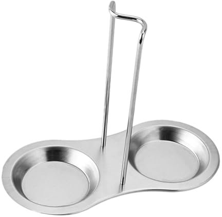 FUNOMOCYA Support Vertical Pour Cuillère À Soupe Couvercle De Casserole Repose-louche Design Détachable Cuisine Propre