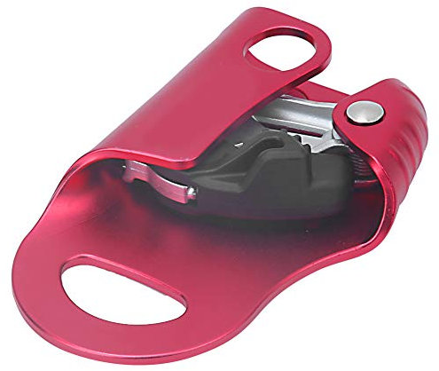 Baxnore Aviation Aluminum Climbing Ascender, Climbing Ascender Riser, Rock Climbing Ascender, Rope Clamp Grasp Device for Mountaineering Climbing