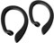 Axvxby 1 Paar Anti-Verlust-Ohrbügel für Bluetooth-Kopfhörer, geeignet für Airpods, Apple-Kopfhörer, Sportzubehör, Anti-Verlust, Silikon-Ohrbügel (Schwarz)