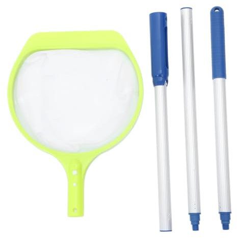 BESPORTBLE 1 Satz Schwimmbadreiniger Pool reinigungsbürste Pool-Skimmer Abs Aquarium Teiche Schwimmer Schwimmblattskimmernetz Zubehör für Poolreinigungsnetze Teichreinigungsmittel pp
