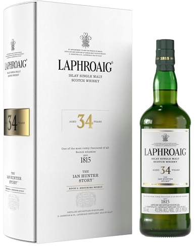 Laphroaig 34 Jahre Ian Hunter 5 (2023) Chapter 5, Islay Single Malt Scotch Whisky, 45,5 Prozent, 0,7 L