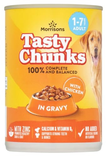 Morrisons Adult Dog Tasty Chunks In Gravy With Chicken 400g