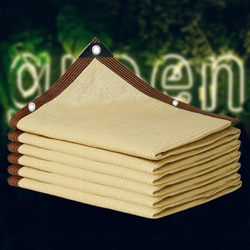 Gartenzaun-Sonnenschutz, Stoff, Sichtschutz, 90 % UV-Schutz, Outdoor-Gartennetz, 2 m x 6 m, perfekt für Landschaftsbau