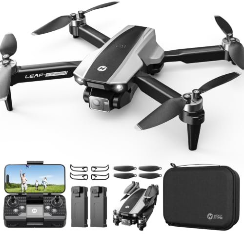 Holy Stone HS200P Drohne mit Kamera 1080P für Anfänger&Kinder | 2 Akkus, 360° Flip, Headless Mode, Höhenhaltung, 3 Geschwindigkeitsstufen, Not-Stopp-Funktion