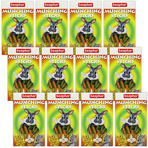 Beaphar Munching Sticks for Small Animals 150 g (Pack of 12)