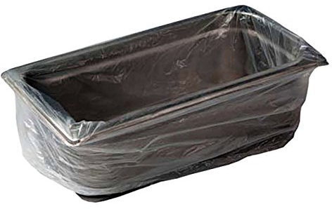 DayMark Safety Systems-IT110214 Steam Pan Liner, 18 x 14, for Use in 1/3 and 1/4 Size Pans (Pack of 250),Clear