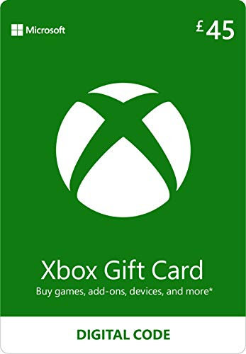 Xbox Gift Card | 45 GBP | Digital Voucher | Xbox One, Series S|X & Windows | (Download Code)