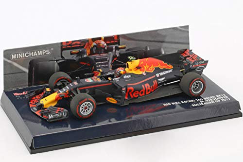 Minichamps 410170033 Red Bull Tag Heuer RB13-2017-Maßstab 1:43, Blau/Rot/Gelb, one Size