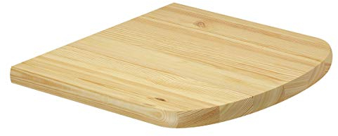 Erst-Holz 90.25-2 Bettablage 2 Stück Kiefer Massivholz Nachttisch-Regal