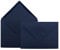 75 Briefumschläge DIN C6 Dunkelblau Blau - 11,4 x 16,2 cm - Kuverts mit 80 g/m² Nassklebung spitze Klappe - Umschläge ohne Fenster - Colours-4-you