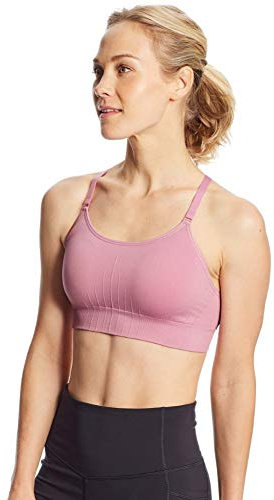 C9 Champion Damen Medium Support Nahtlose Cami Sport-BH, Elegantes Mauve, X-Large