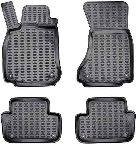 Elmasline 3D Gummimatten Set für BMW 1er (E87) 2003-2013 | Extra hoher 5cm Rand