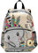 Isaoa Rucksack f¨¹r Kleinkinder, Motiv: Indische Elefant, Eule, mit Z¨¹geln f¨¹r Jungen und M?dchen, Kinderrucksack, Kindergarten, Reisetasche mit Brustclip, Mehrfabig 8, Einheitsgr??e