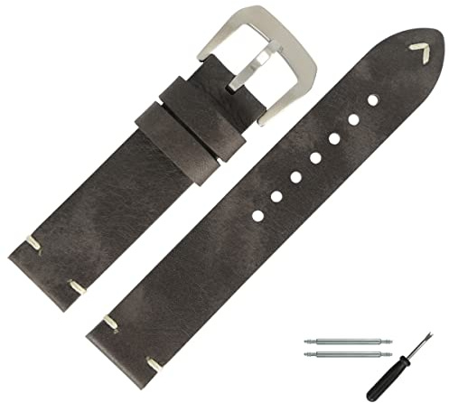 MARBURGER Uhrenarmband 20mm Leder - Werkzeug Montage Set 77420