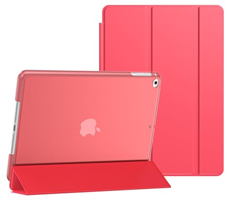 Case For Apple iPad Mini 4th Generation (2015) and For Apple iPad Mini 5th Generation (2019) Smart Magnetic Stand Cover with Auto Wake/Sleep (Red)