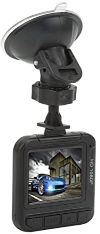 Dash Cam Front, 1.6in Bildschirm 1080P Bewegungserkennungs Sensor Auto Fahren Recorder, 32G SD Karte Sprachaufnahme Weitwinkel Auto Kamera Recorder mit Auto Ladegerät, Halter für Parkhilfe, Unfall
