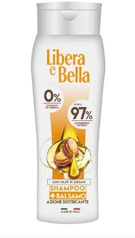 Oyster Libera e Bella Shampoo + Pflegespülung mit Antioxidant Mix und grünem Apfel, 300 ml