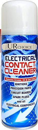 UR CHOICE Electrical Contact Cleaner - 200ml Maintenance Spray with Straw - Fast Drying - Removes Dirt, Flux Residue - Cleaning & Protecting Electrical Components (1)