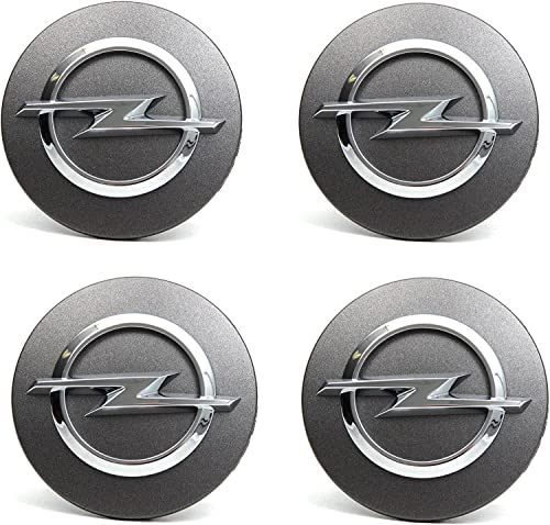 WOAFEY Nabendeckel 4 STÜCKE 59mm für OPEL Astra J Car Rad Center Hub Cap Auto Styling Felgen Abdeckung Badge Emblem Aufkleber Radnabenkappen