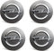 WOAFEY Nabendeckel 4 STÜCKE 59mm für OPEL Astra J Car Rad Center Hub Cap Auto Styling Felgen Abdeckung Badge Emblem Aufkleber Radnabenkappen
