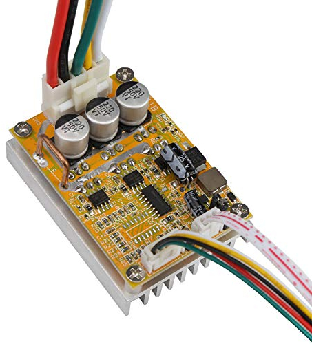 Treiberplatine für Bürstenlose Motoren, Controller für Bürstenlose DC-Motoren, BLDC-PWM-Treiberplatine, mit Kühlkörper 5 V-36 V 350 W, Sportsteuerung, Steuerung