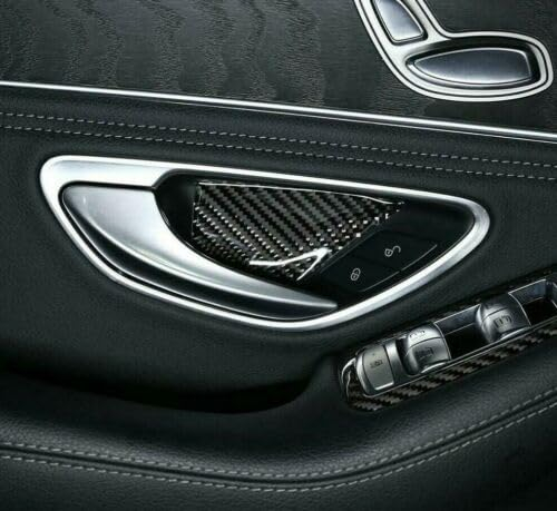 PKW-Butler Blende Passend zu Mercedes Benz W205 W213 GLC X253 Carbon Türgriff Griff Schutz