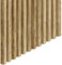 Premium 3D Slim S Lamellen 30 Stück, 20x20 mm, Dreidimensionale Wand- und Möbelpaneele holzpaneele, wandpaneele, holzoptik, lamellenwand