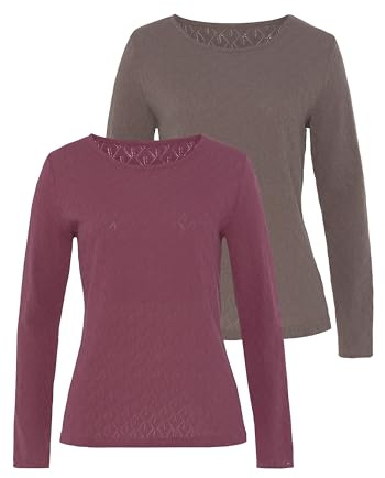 VIVANCE Damen Langarmshirt
