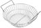 Foedo Ash Basket Stainless Steel Charcoal Ash Basket,13.75in Charcoal Ash Basket fits for Large BGE Grill,Also Fits for Kamado Joe Classic and Other Similar Grills.Mobile handle.