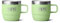 YETI Rambler Lot de 2 tasses empilables en acier inoxydable, pour expresso/café isotherme, 177 ml, citron vert clair