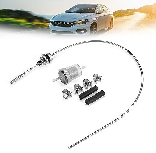 Inscrip Fuel Tank Standpipe Kit, Fuel Tank Sender Stand Pick Up Pipe Kit, 8PCS Fuel Tank Standpipe Kit, Fuel Tank Standpipe Kit for Webasto/Eberspacher,Air Parking Heater Accessories, 46CM