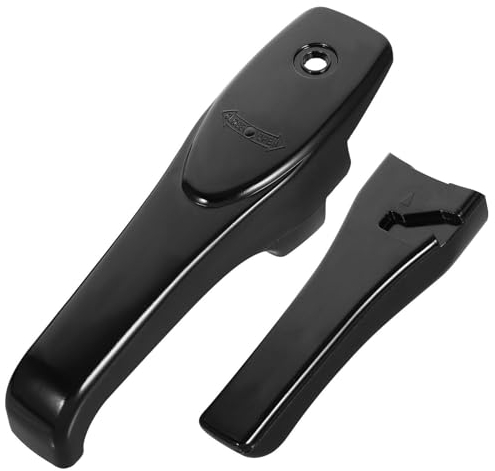 Amosfun 1 Pair Pressure Cooker Handle Replacement, Pressure Cooker Handle Accessories, Anti-Skid Grips Pressure Pot Handle Bakelite Grip