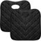 GSrenyu 2 Pcs Waterproof Baby Car Seat Protectors, 32x30cm Reusable Car Seat Covers, Potty Training Liner for Toddlers (Black)