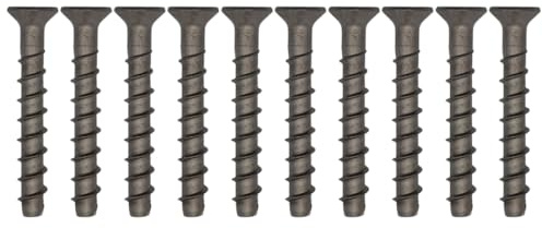 10x Remstaler BETONSCHRAUBE Senkkopf mit Torx-Antrieb | EDELSTAHL A4 | Ø6 - Ø10 | ETA Zulassung | made in GERMANY | Betonschrauben (6x105)