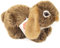 Teddy Hermann 93729 Widderkaninchen braun 18 cm, Kuscheltier, Plüschtier mit recycelter Füllung