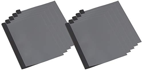 Fellowes 5256601 Binding Thermal Presentation Covers, 1/2 Inch, Black, 10 Folders up to 120 sheets (52566)