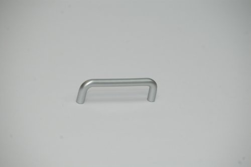 Griff Möbelgriff Schrankgriff D-Bügelgriff Kunststoff silber Bohrlochabstand 96mm